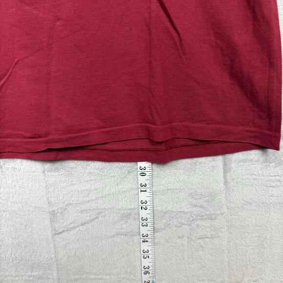 Vintage 90s Planet Hollywood Atlanta T-Shirt Made in USA 100% Cotton Red Size L - Picture 7 of 8